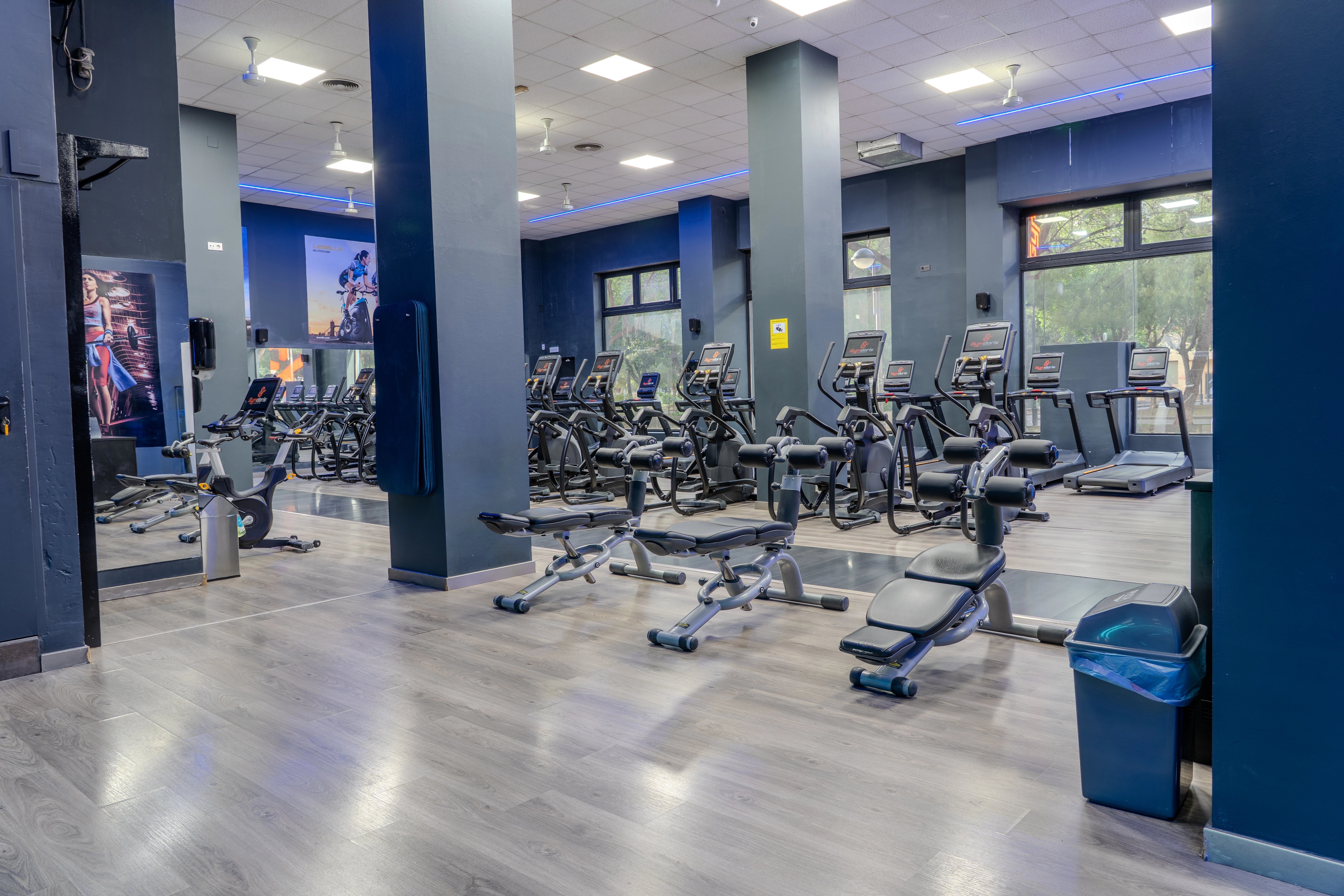 Zona de cardio de Gym Doris